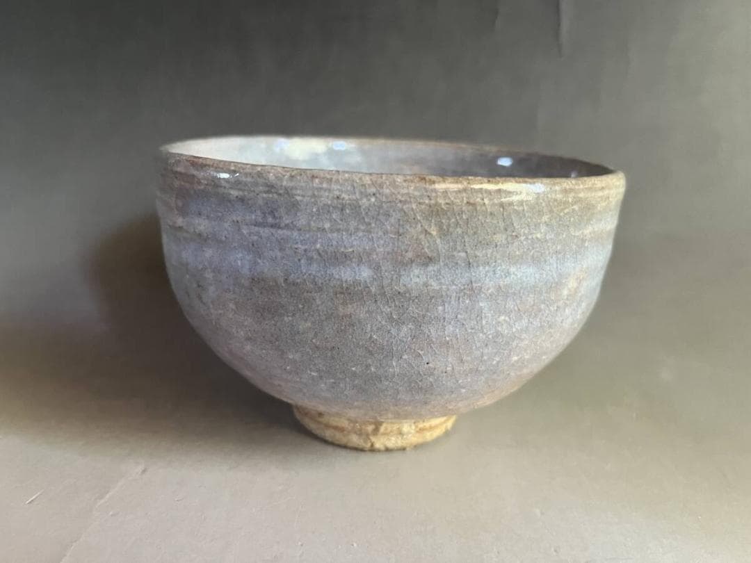 茶碗■古手 萩焼 泉流山窯 吉賀大雅 お茶道具 抹茶碗 古美術 時代物 骨董品■