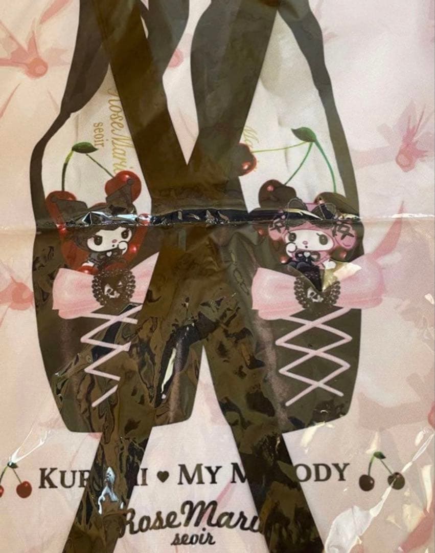 真夜中のメロクロ マイメロディ クロミ エチュードバレエバッグ　トートバッグ