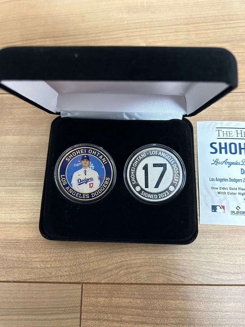 【数量限定品】大谷 翔平 ドジャース 移籍記念 サイン入りセット 郵便局