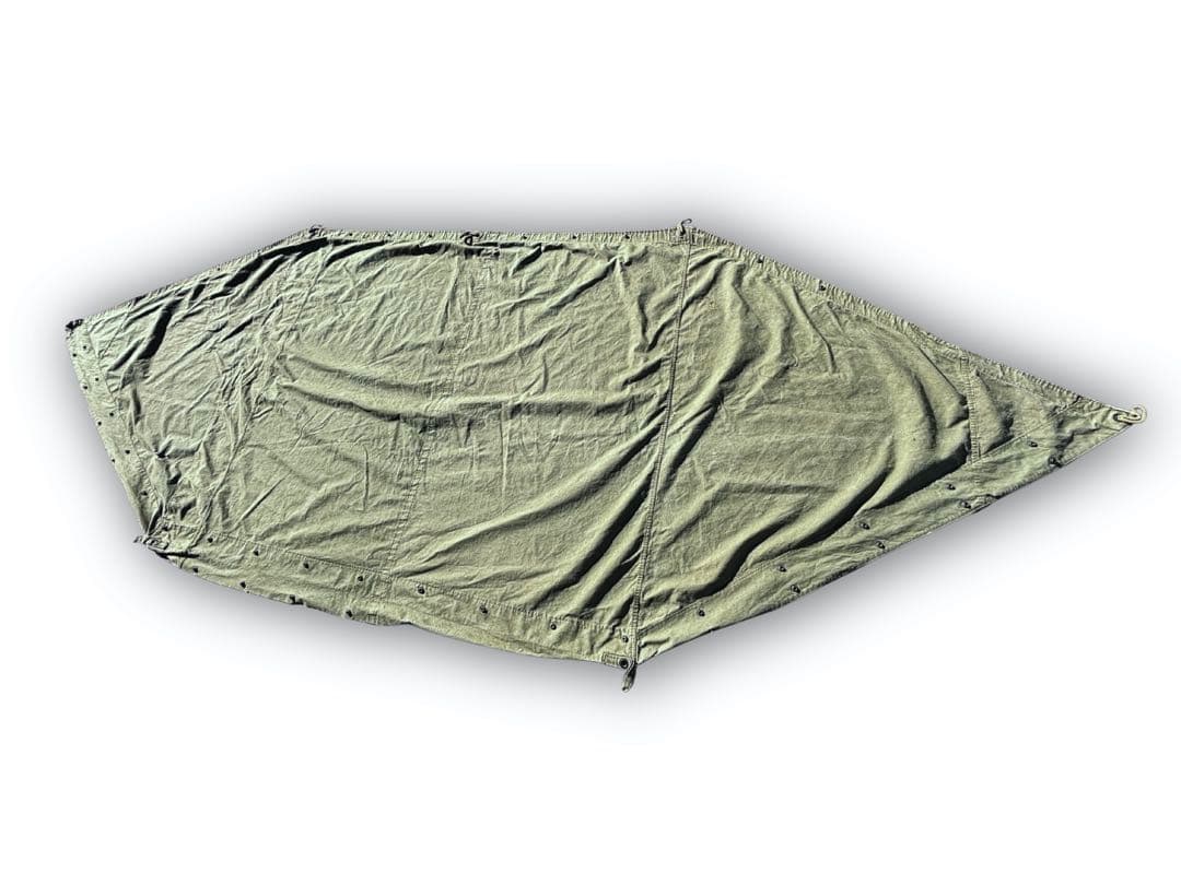 希少 62〜64年 USARMY US パップテント 軍幕 生地 アメリカ軍