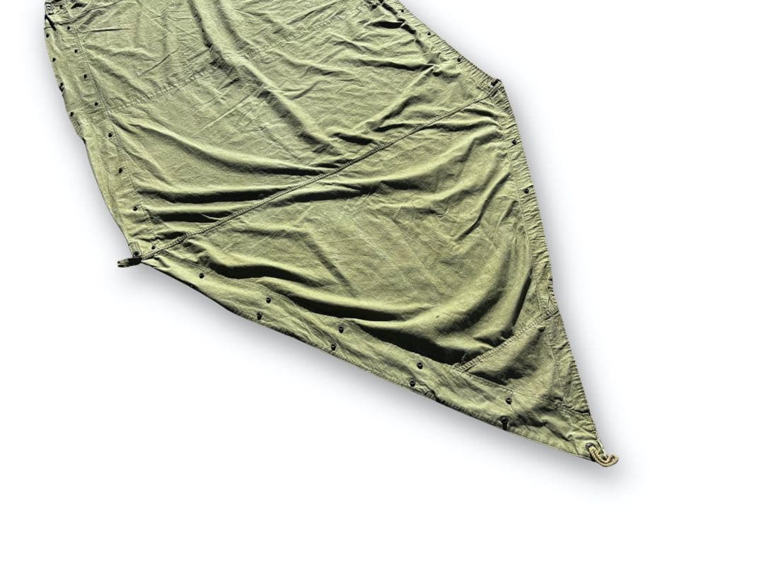 希少 62〜64年 USARMY US パップテント 軍幕 生地 アメリカ軍