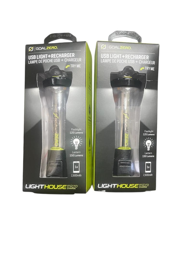 GOAL ZERO LIGHTHOUSE マイクロチャージ　2個セット