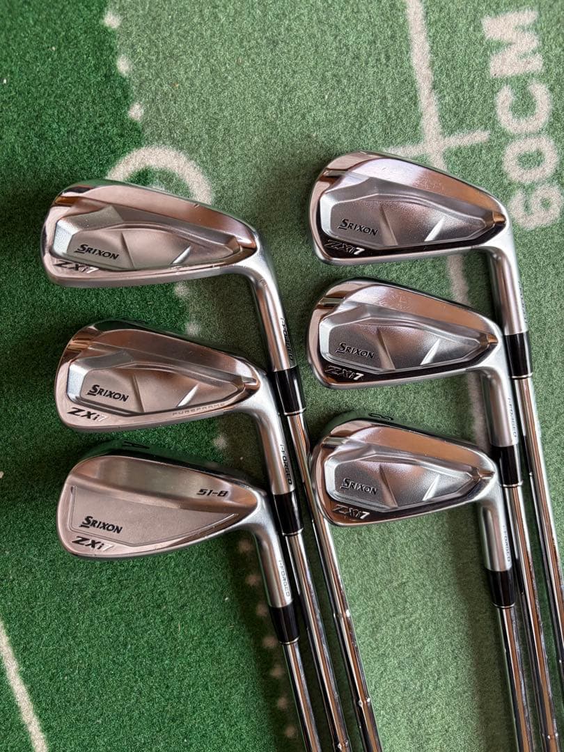 スリクソン ZXi7 アイアンセット 6本 純正特注シャフト DG MID115