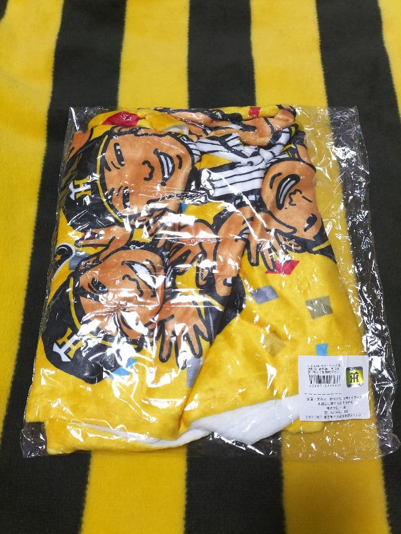 阪神タイガース 2023リーグ優勝 ブランケット 胴上げ似顔絵