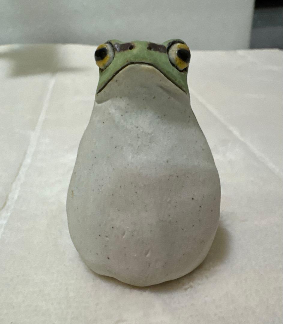 ゆとり炉/カエル一輪挿し