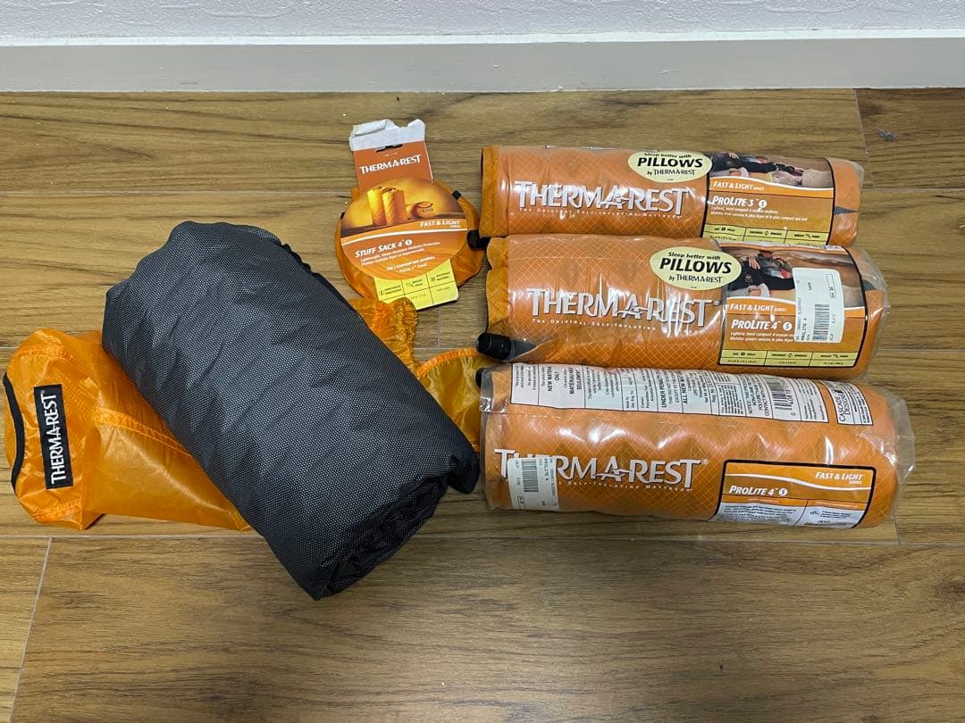 未使用含む　サーマレスト　プロライト4S×2 プロライト3S×2 4個セット