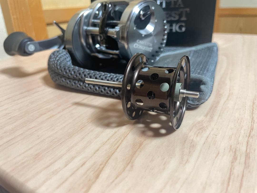 シマノ CALCUTTA CONQUEST DC 200HG 下町スプール