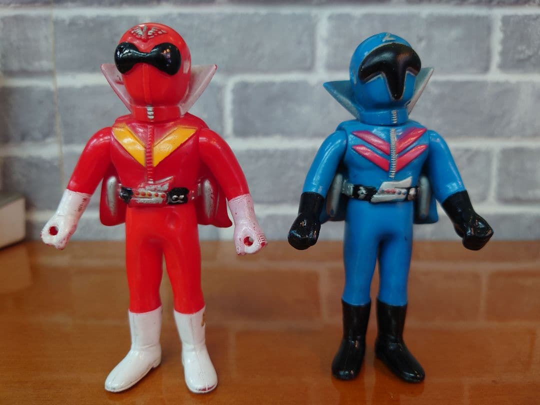 戦隊ヒーロー　ゴレンジャー フィギュア ソフビ 5体セット