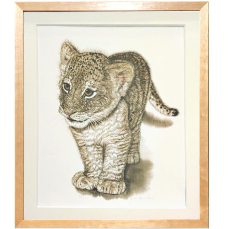 ☆ジャッキーマリーヴォーグ☆「ライオンカブ」オフセットリトグラフ 未使用！