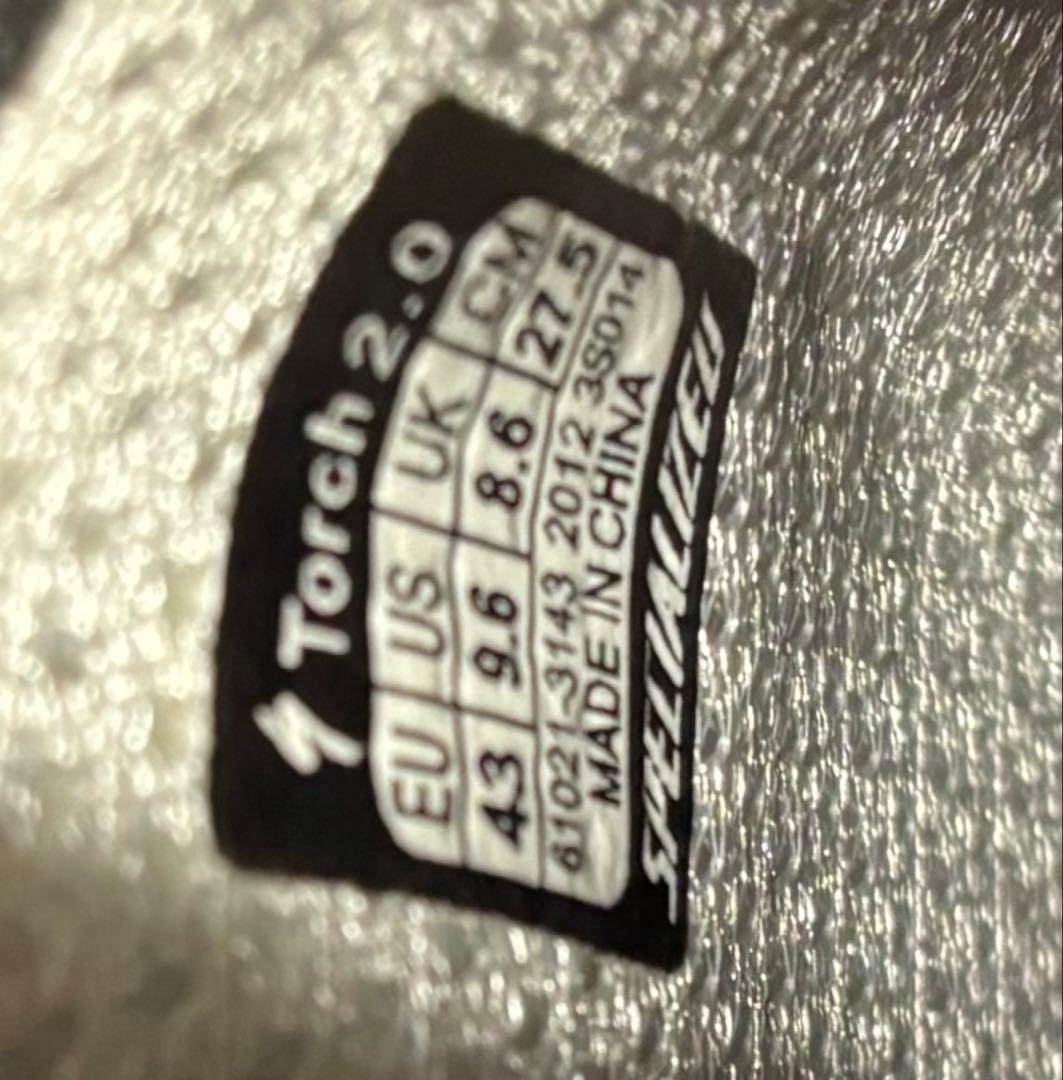 Specialized Torch 2.0シューズ グレー　サイズ27.5