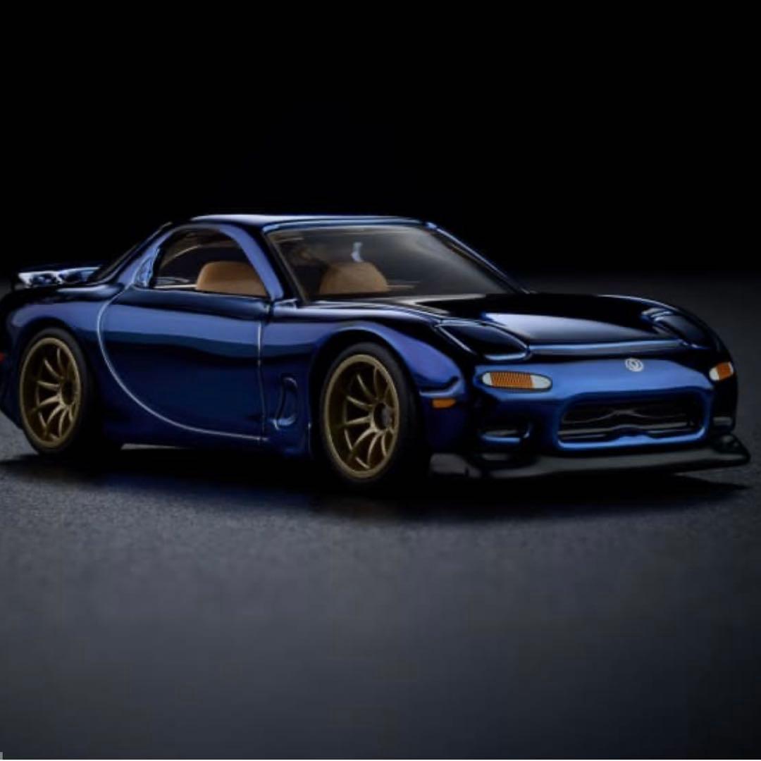 【Hot Wheels】RLC 1993 Mazda RX-7 R1（ブルー）