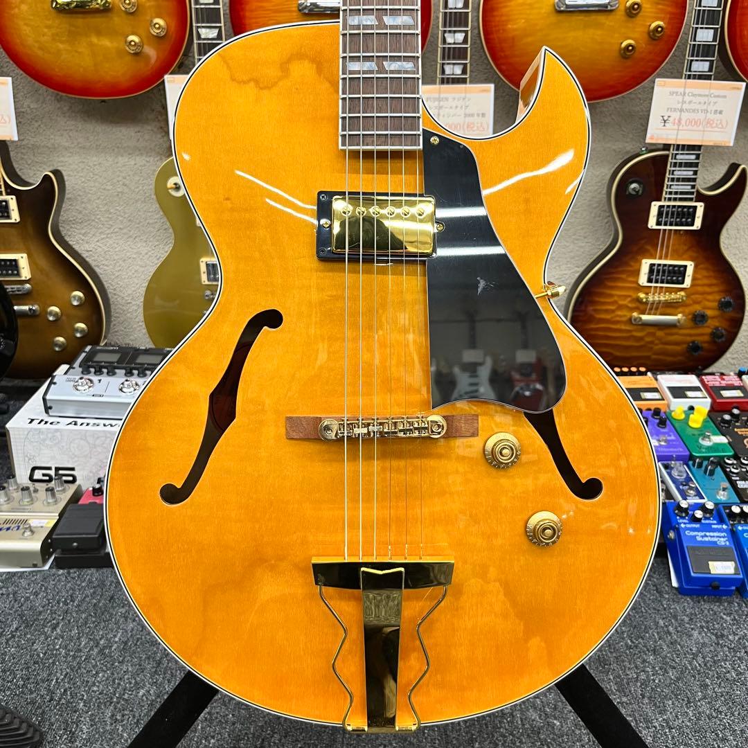 【11529】Burny by FERNANDES RFA-75 フルアコ