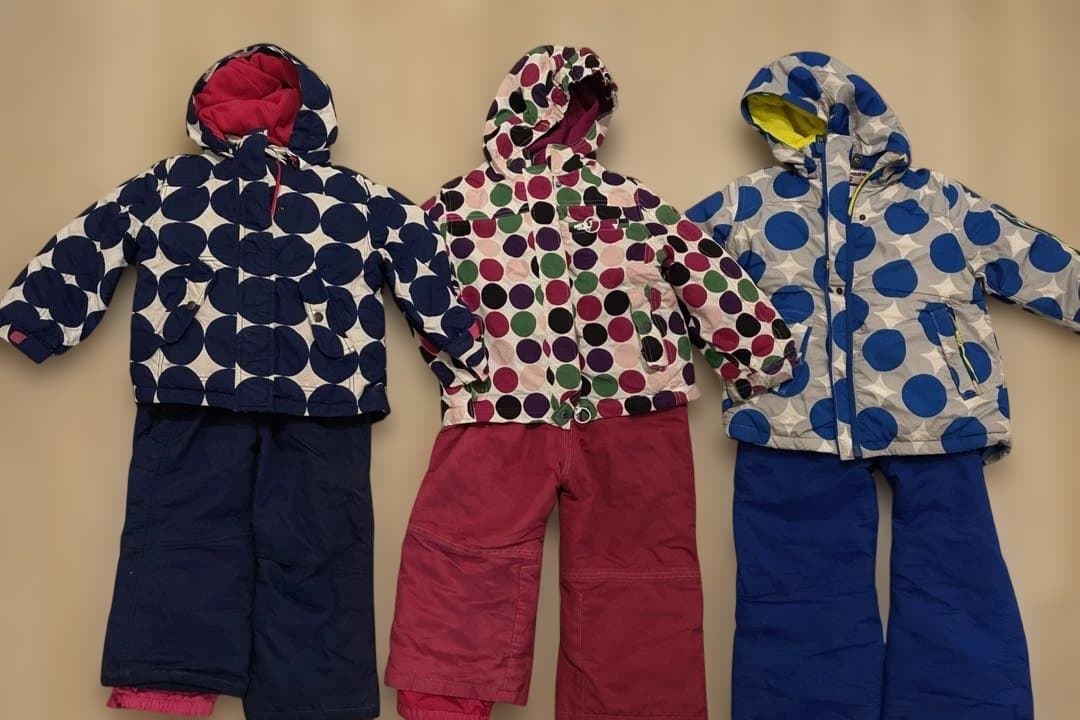 子供用スキーウェアウェア 3着セット miniboden