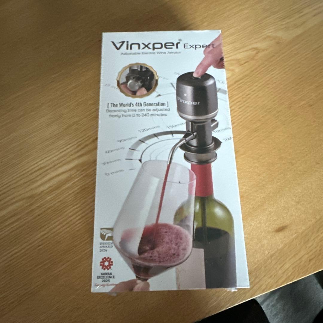 【新品未開封】Vinxper Expert 電動ワインエアレーター