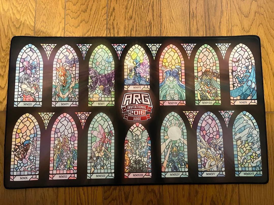 遊戯王　海外　プレイマット　ARG2016 ステンドグラス