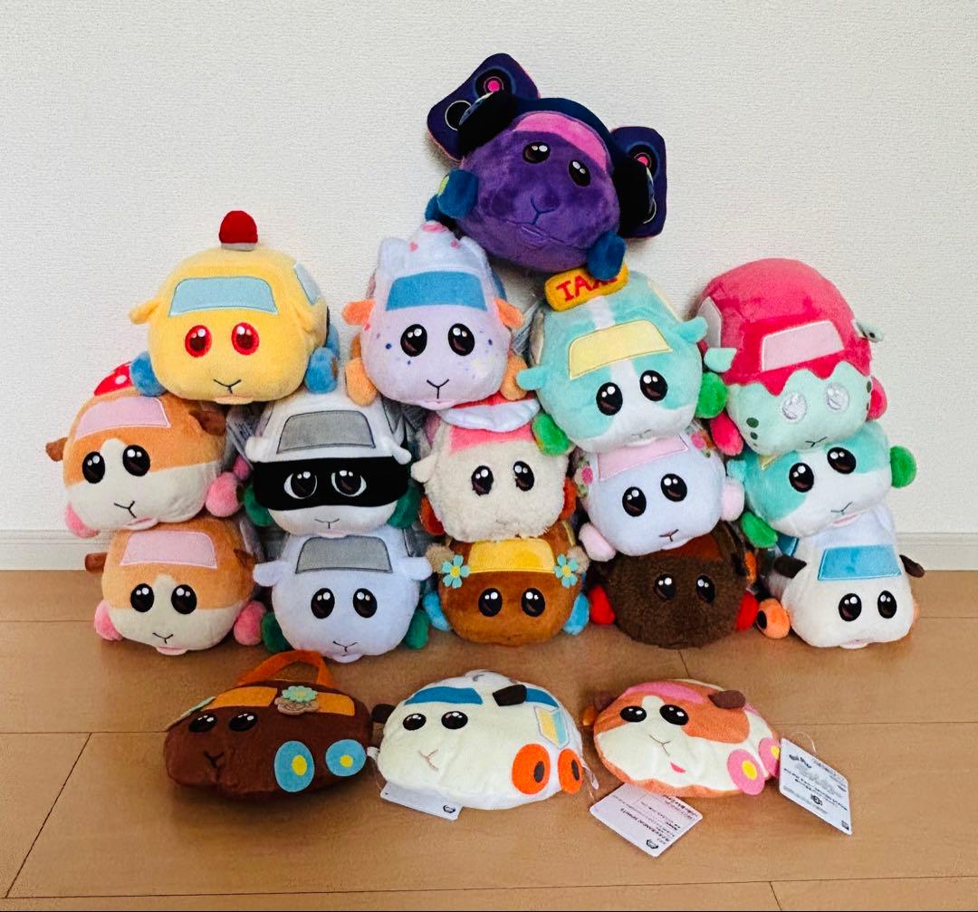 モルカー　お目々うるっとぬいぐるみ　パスケース　タグ付き　まとめ売り