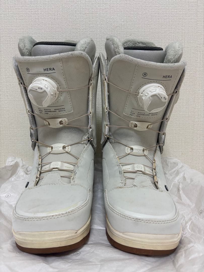 【美品】RIDE ライド　スノボブーツ　ヘラ　レディース　23 スノーボード