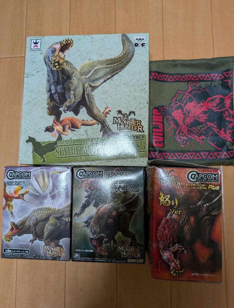 モンスターハンター　イビルジョー　フィギュアセット