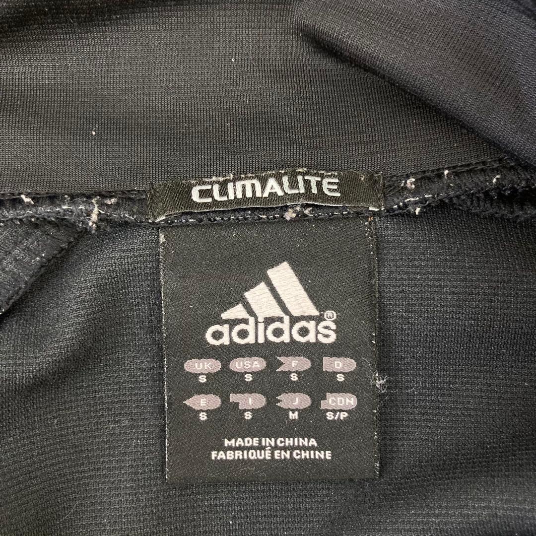 adidas アディダス ジャージ 上下セットアップ M 黒 金