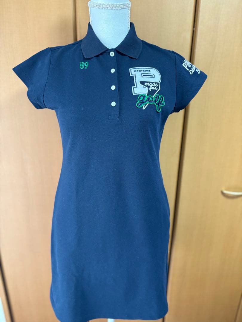 新品同様　パーリーゲイツ ポロワンピース　0