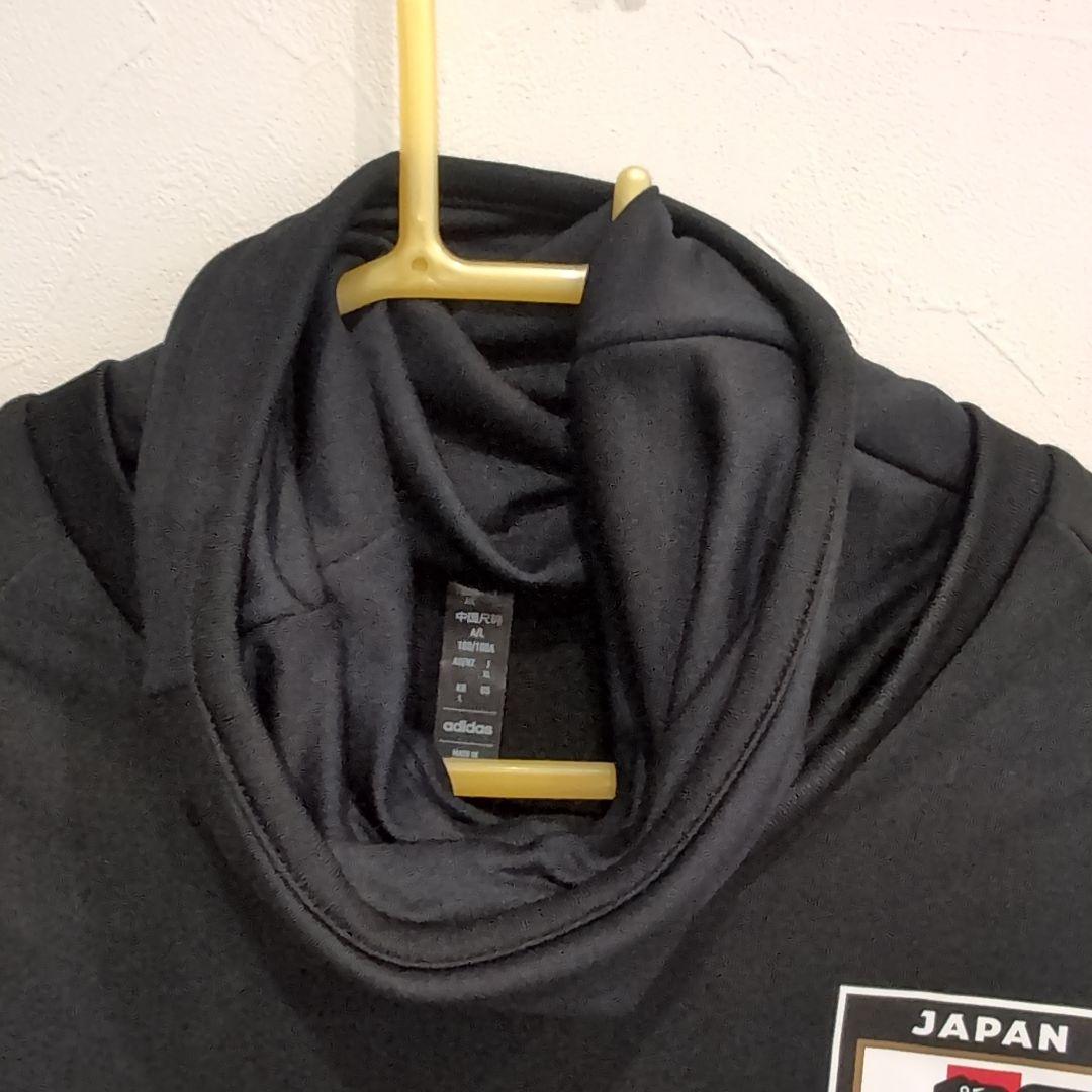 adidas 日本代表 ハイネックウェア 黒　３XＬ　非売品　支給品