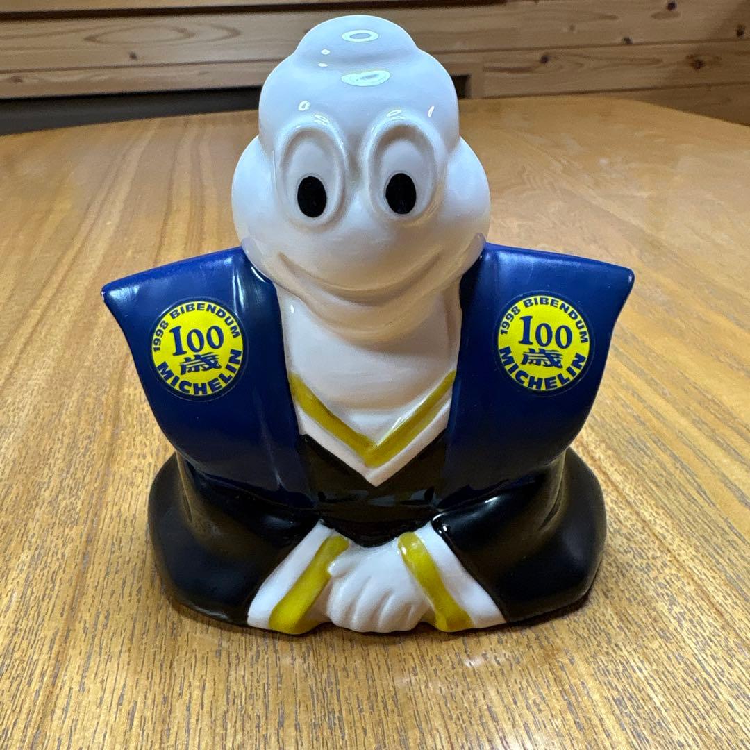 ミシュラン　ビバンダム　100歳記念の貯金箱　当時物パッケージ付き