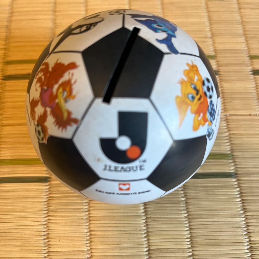 Jリーグ 初期サッカーボール型貯金箱 （第一勧業銀行 現みずほ銀行）