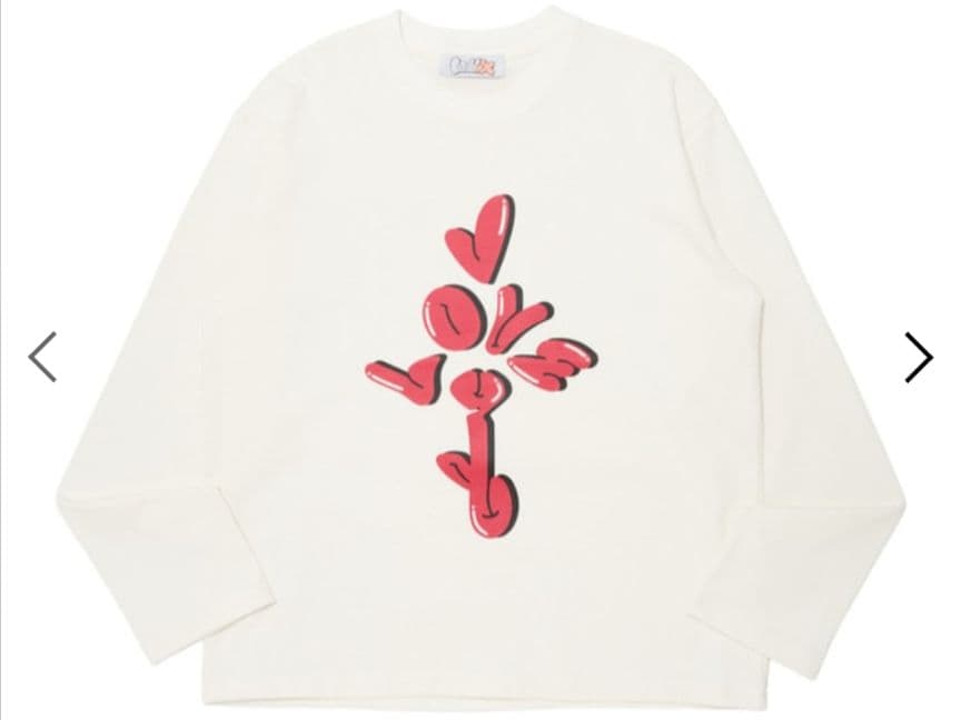 ✽buddix LOVE YOU LS Tee