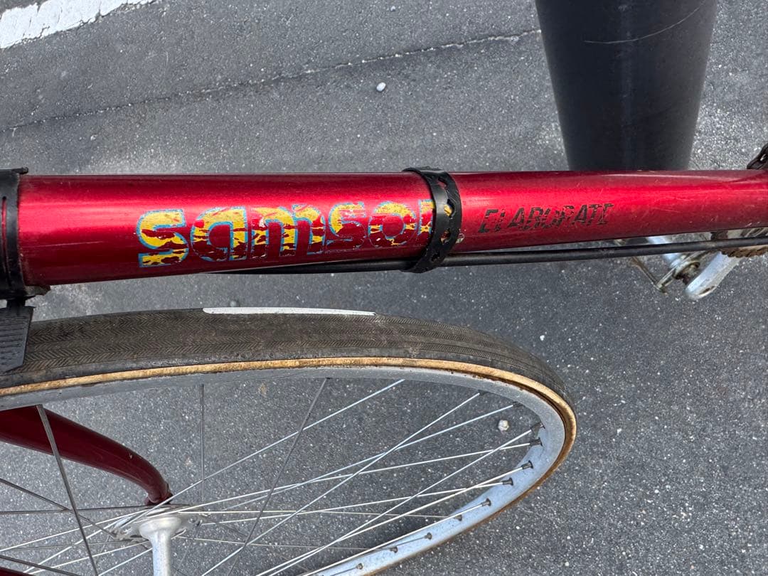 Samson ピストバイク レッド