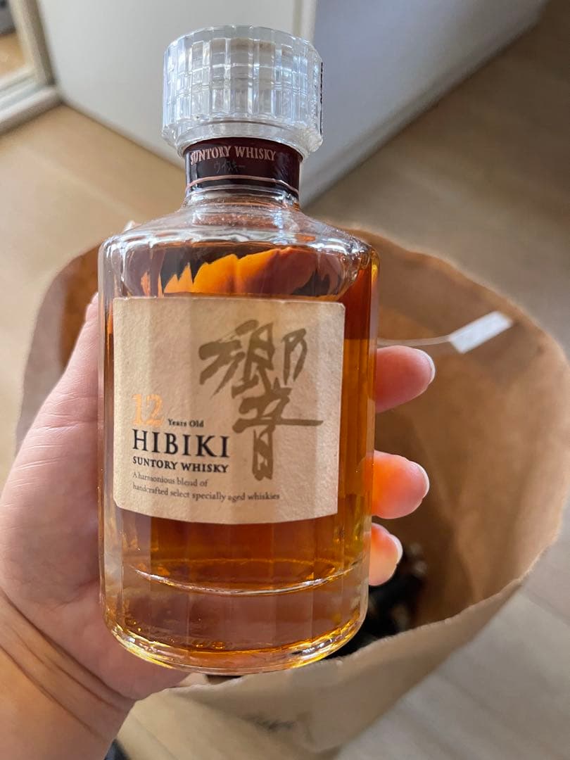 郷 Hibiki 12年 ウイスキー180ml 新品未開封