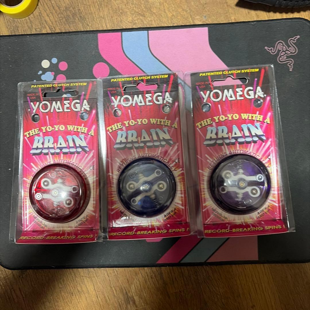 ☆YOMEGA ヨーヨー 　BRAIN　（米国製） 3個セット
