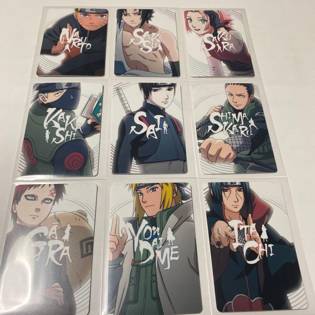 NARUTOグミカード 22枚