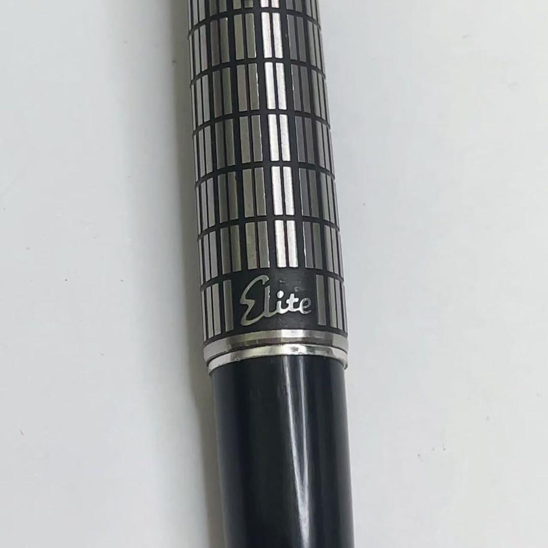 パイロット PILOT Elite 万年筆 半格子 蝕刻 18k-750