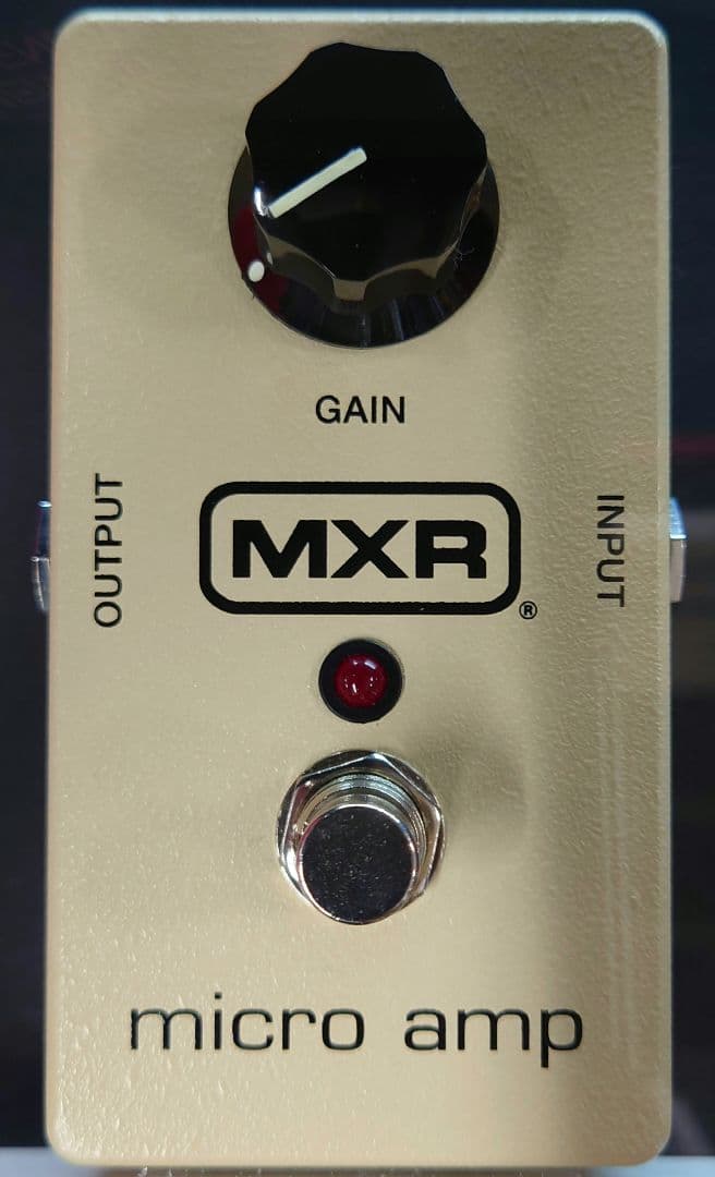 ■【箱・取説】MXR MICRO　AMP M133M エフェクター