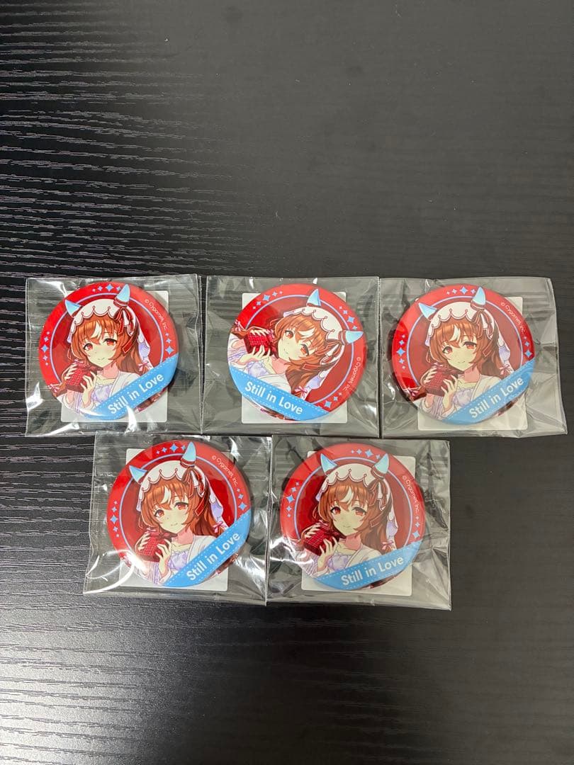 ウマ娘　トラベル　新千歳　ポップアップ　スティルインラブ　缶バッジ　5個