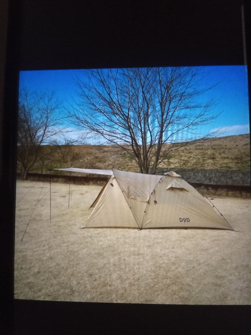 DOD　バイクインテント　TANDEM　タンカラー　訳あり品です