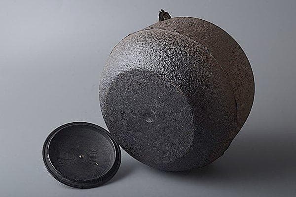 u282 茶道具　時代　佐藤清光　萬代屋炉釜（上手）