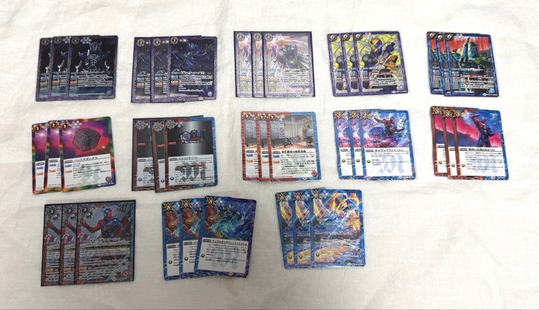 バトスピ ビルド　デッキ　デッキパーツ　仮面ライダー