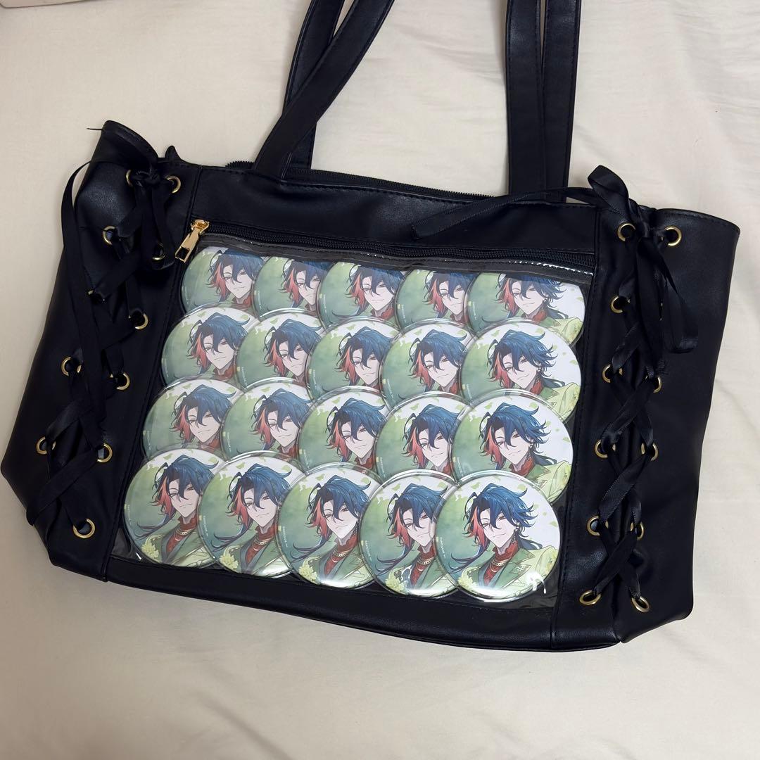 にじさんじ　魁星　痛バ　アニメイトカフェ　アニカフェ　缶バッジ