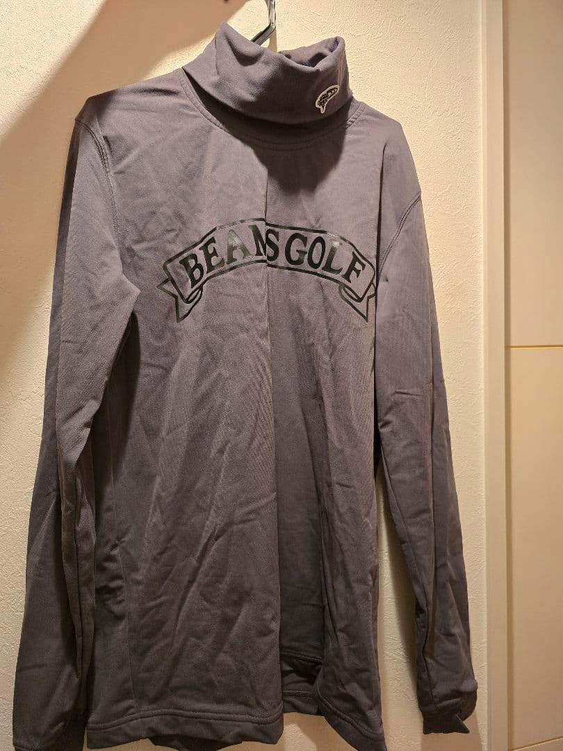 BEAMS GOLF タートルネック グレー　ウォームインナー