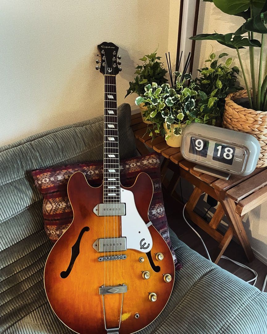 1984 日本製 Epiphone カジノ ベージュラベル