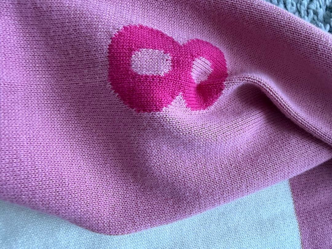 mutaコットンニットピンクサイズ4ムータゴルフウェア