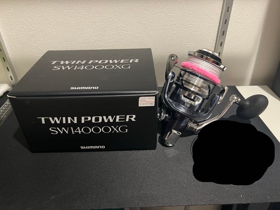 【ほぼ未使用】シマノ　２１ツインパワーＳＷ１４０００ＸＧ