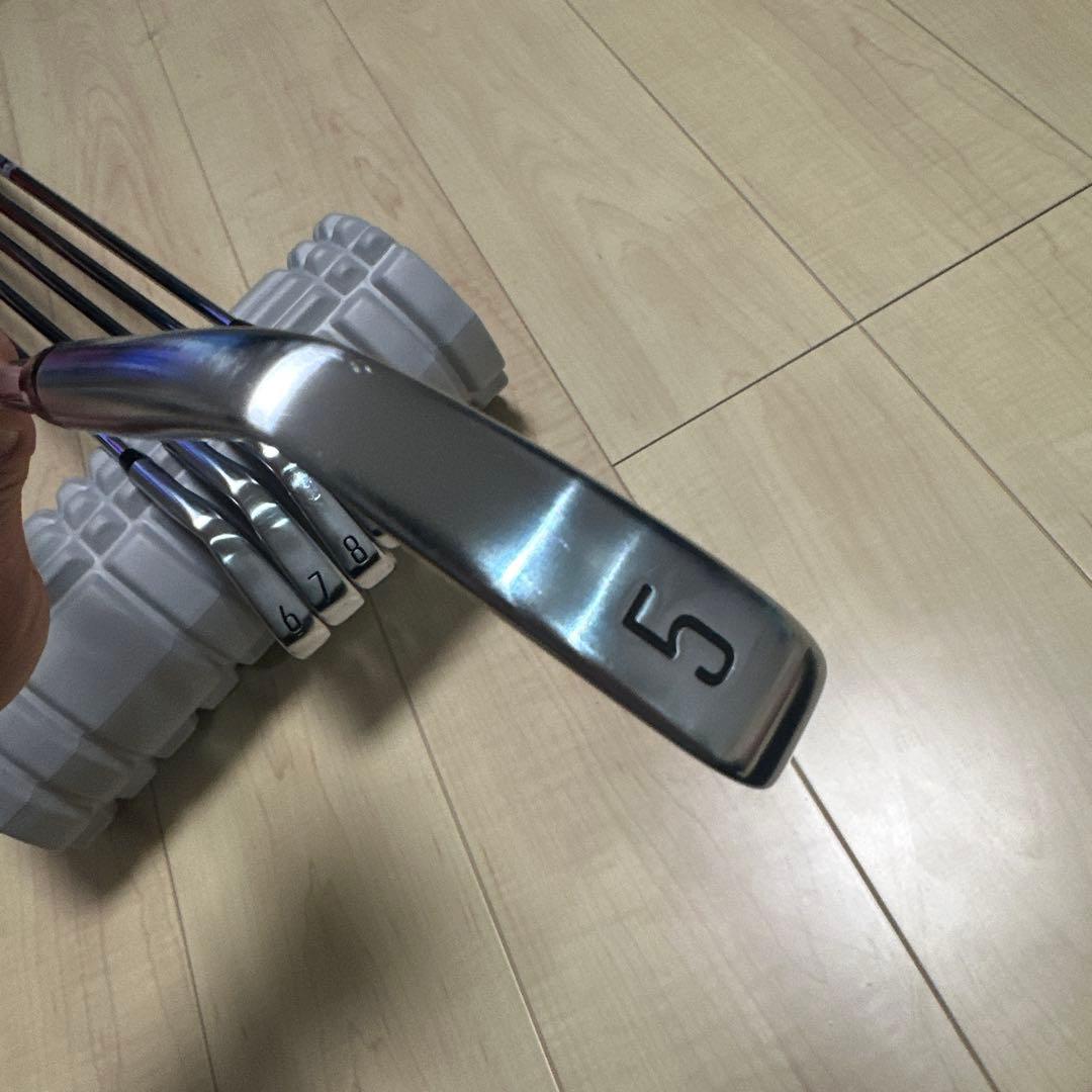 ぽ*ん様 【希少】タイトリストT150 アイアンセット#5〜P プロジェクトX6