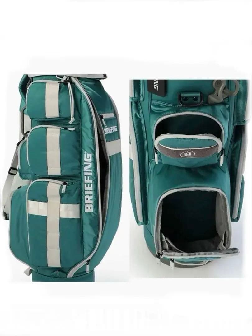 【未使用品】BRIEFING Pグリーン CR6キャディバッグ