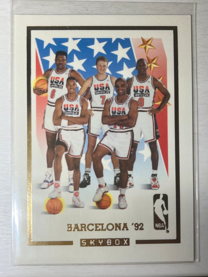 ☆マイケル・ジョーダン☆初代USAドリームチームメンバー・トレカ