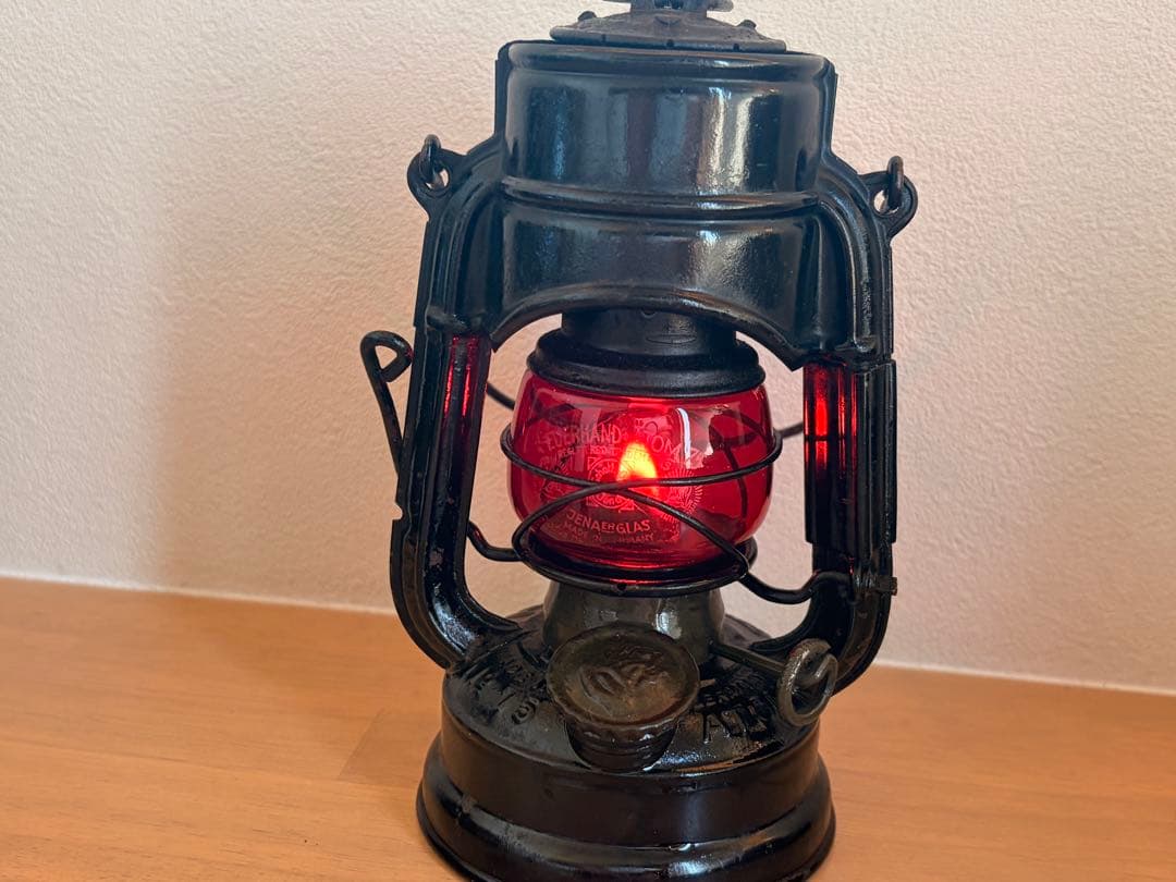 【極希少】FEUERHAND 75 ATOM オリジナルペイント レッドグローブ