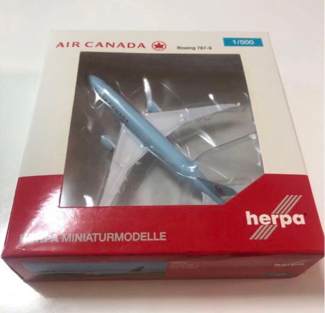 未開封★エアカナダ B787-9 herpa 1/500 模型 プラモデル