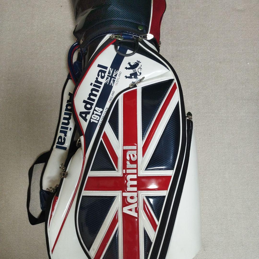 Admiral ゴルフバッグ イギリス国旗デザイン