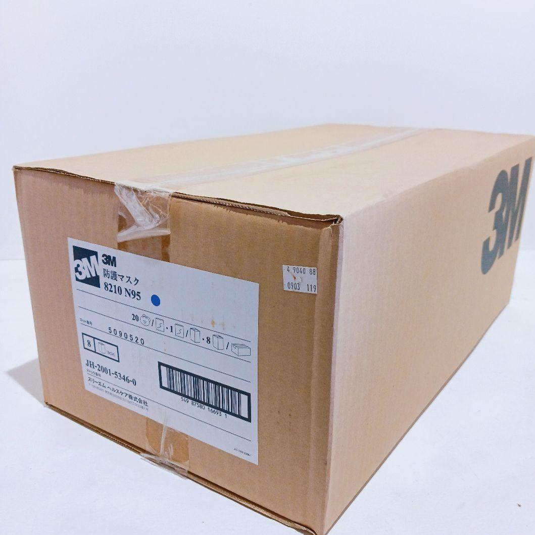 ☆【ケース販売】3M 8210 N95防塵マスク 20枚入×8箱 =160枚